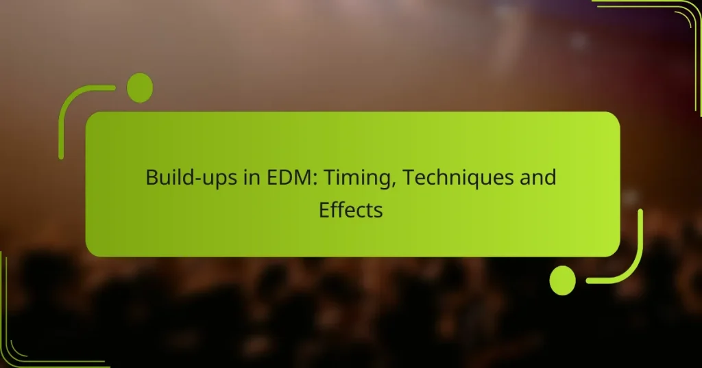 Build-ups in EDM: Timing, Techniques and Effects