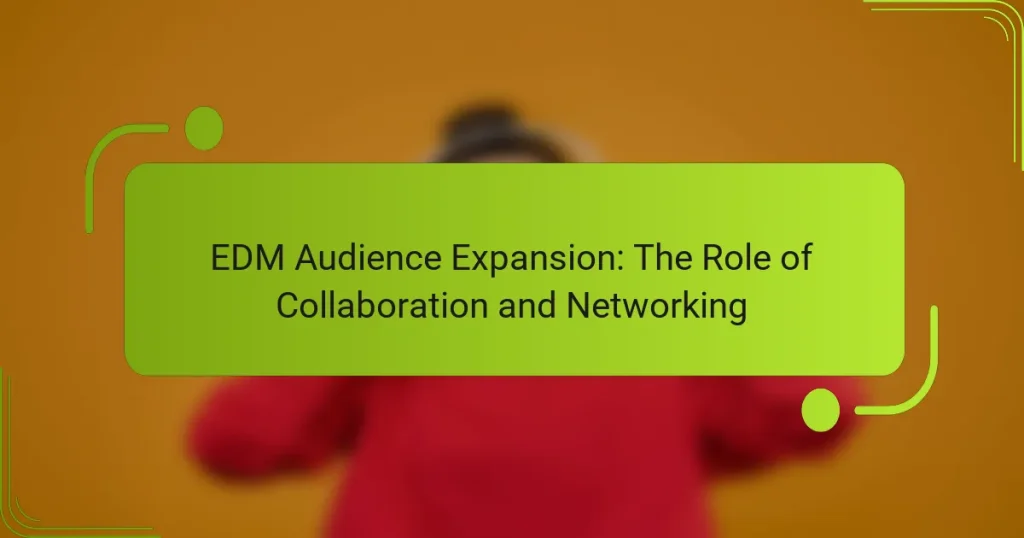 EDM Audience Expansion: The Role of Collaboration and Networking