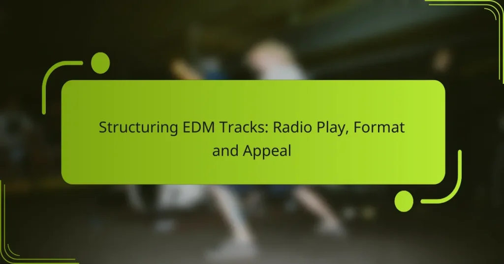 Structuring EDM Tracks: Radio Play, Format and Appeal